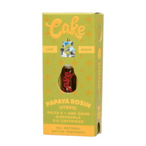 PAPAYA ROSIN - CAKE DELTA-8 510 LIVE RESIN CARTRIDGE 1G